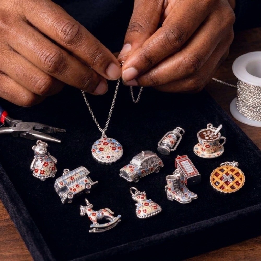 Jewelry Making London - Colgantes de acero inoxidable con diseños