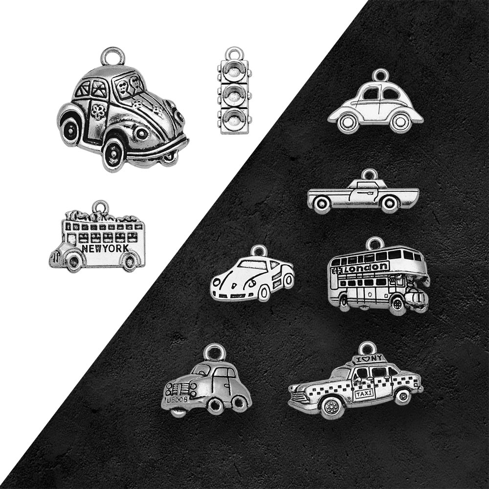 Colgantes de semáforo chapados - Jewelry Making London reseña y precio