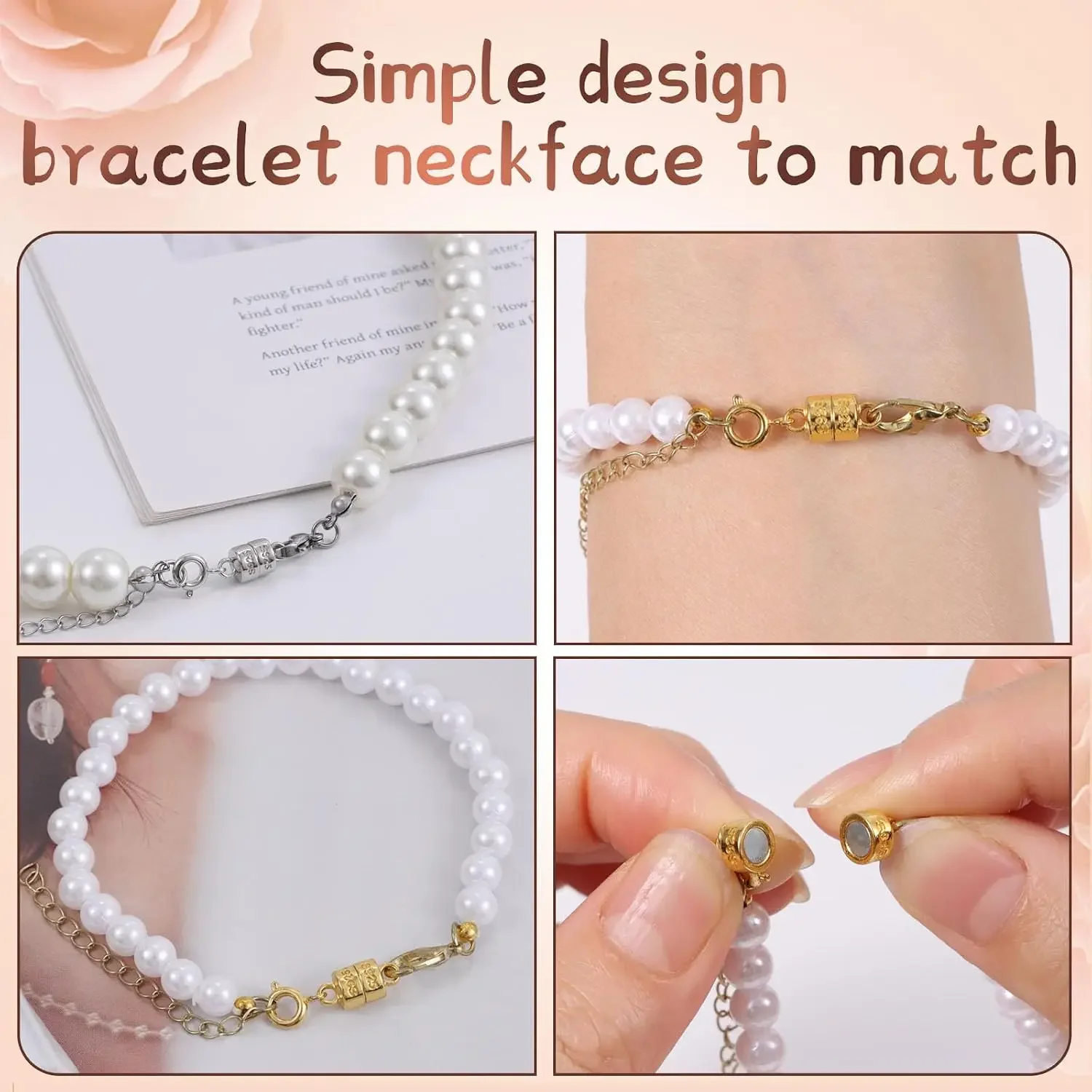 Cierre magnético de collar de  - Lobster Clasp Silver reseña y precio
