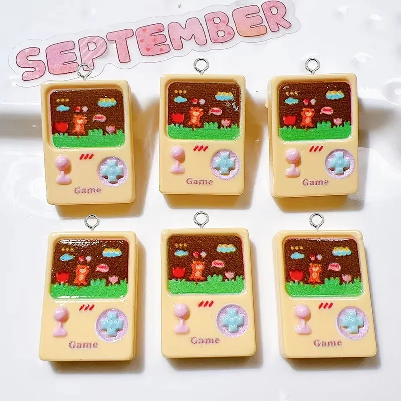 10 piezas de dijes de resina c - Jewelry Making Machines reseña y precio