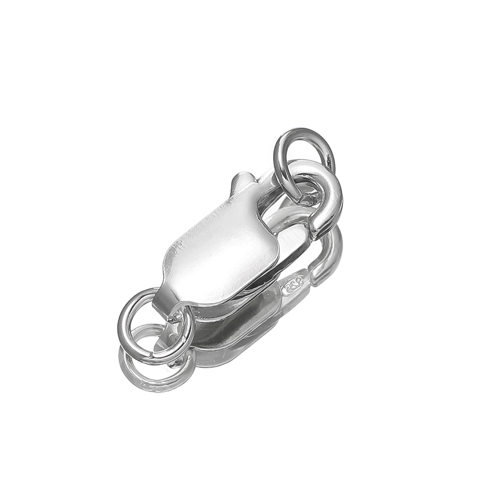 2 piezas de cierres de langost - Lobster Clasp Silver reseña y precio